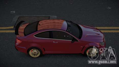 Mercedes-Benz C63 AMG Yizujule para GTA 4