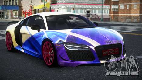 Audi R8 Tycel S12 para GTA 4