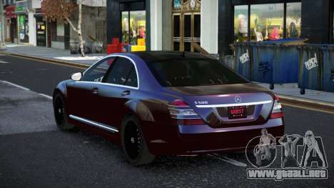 Mercedes-Benz W221 Demte para GTA 4