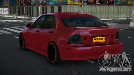 Lexus IS300 Tatfase para GTA 4
