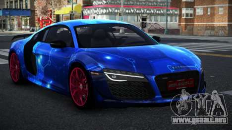 Audi R8 Tycel S10 para GTA 4