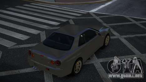 Nissan Skyline R34 Tecnoloyi para GTA 4