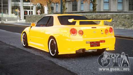 Nissan Skyline R34 Haxme para GTA 4