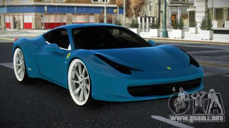Ferrari 458 Gile para GTA 4