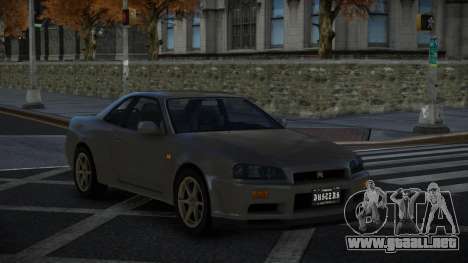 Nissan Skyline R34 Tecnoloyi para GTA 4
