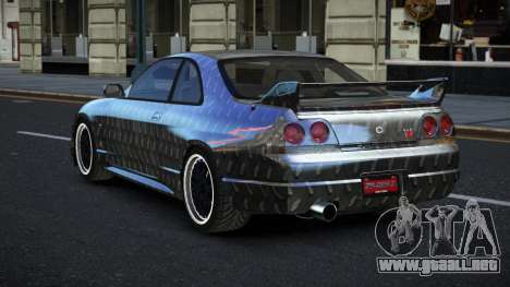 Nissan Skyline R33 Fersa S4 para GTA 4