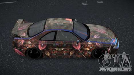 Nissan Skyline R33 GT-R Baslly S6 para GTA 4