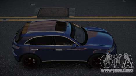 Infiniti FX45 Sacme para GTA 4
