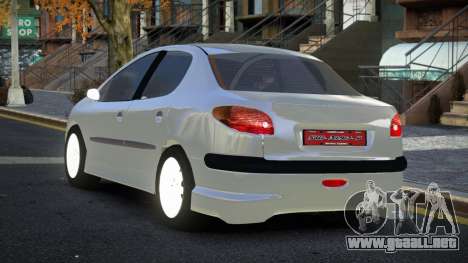 Peugeot 206 Belxav para GTA 4