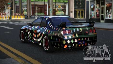 Nissan Skyline R33 Chriley S3 para GTA 4