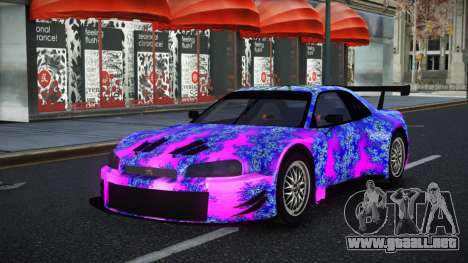 Nissan Skyline R34 Japhli S2 para GTA 4