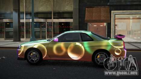 Nissan Skyline R34 Olasin S3 para GTA 4