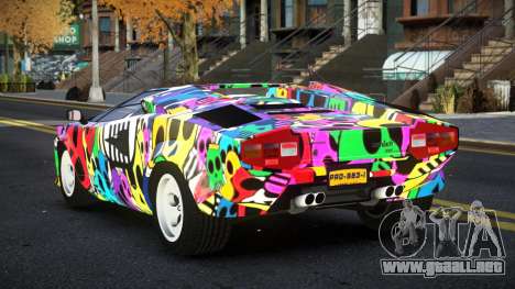 Lamborghini Countach Vintin S4 para GTA 4