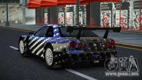 Nissan Skyline R34 Japhli S10 para GTA 4