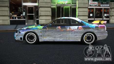 Nissan Skyline R33 Fersa S14 para GTA 4