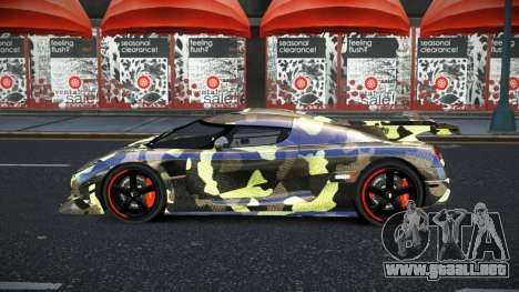 Koenigsegg Agera Jater S7 para GTA 4