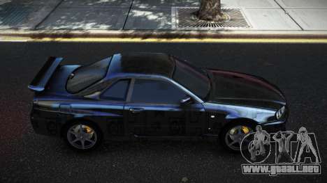 Nissan Skyline R34 Olasin S14 para GTA 4