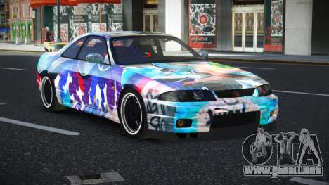 Nissan Skyline R33 Fersa S14 para GTA 4