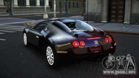 Bugatti Veyron Wiwaqedof para GTA 4