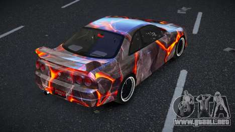 Nissan Skyline R33 Fersa S12 para GTA 4