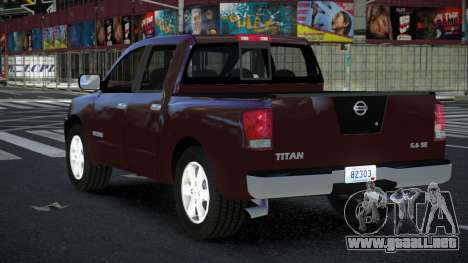 Nissan Titan Pupuza para GTA 4