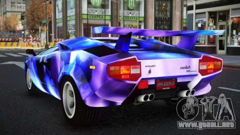Lamborghini Countach Zamew S8 para GTA 4