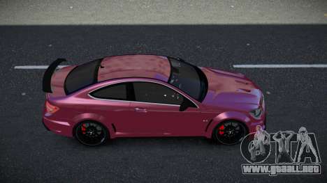 Mercedes-Benz C63 AMG Fijeco para GTA 4