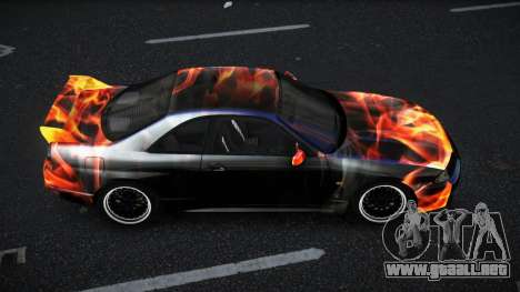 Nissan Skyline R33 Fersa S7 para GTA 4