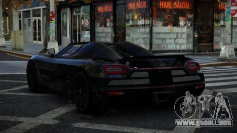 Koenigsegg Agera Brija S14 para GTA 4