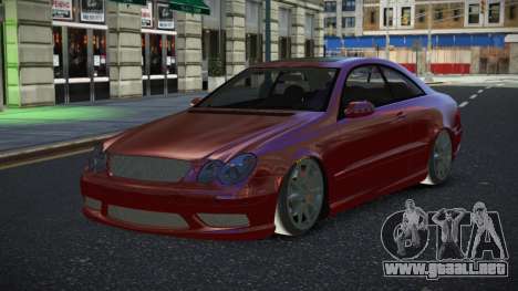 Mercedes-Benz CLK55 AMG Dumanejug para GTA 4