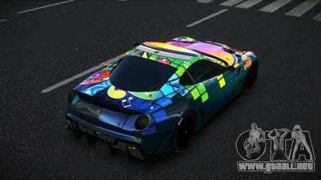 Ferrari 599XX Terno S5 para GTA 4