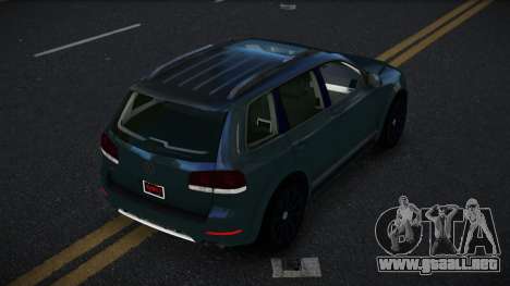 Volkswagen Touareg Zijbica para GTA 4
