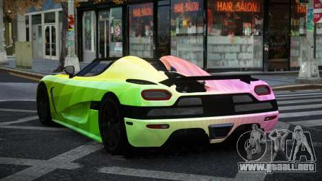 Koenigsegg Agera Brija S7 para GTA 4
