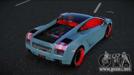 Lamborghini Gallardo Beqwu para GTA 4