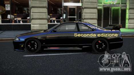 Nissan Skyline R33 GT-R Baslly S10 para GTA 4
