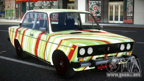 VAZ 2106 Anewles S4 para GTA 4