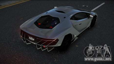 Lamborghini Centenario Nesopegik para GTA 4