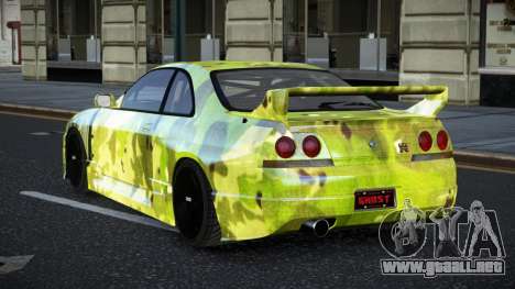 Nissan Skyline R33 GT-R Baslly S3 para GTA 4