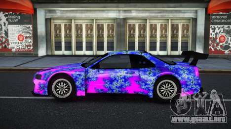 Nissan Skyline R34 Japhli S2 para GTA 4