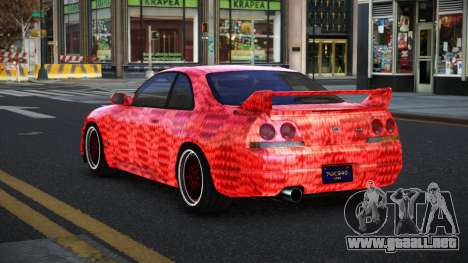 Nissan Skyline R33 Chriley S2 para GTA 4