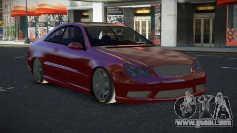 Mercedes-Benz CLK55 AMG Dumanejug para GTA 4