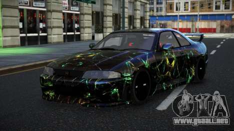 Nissan Skyline R33 GT-R Baslly S11 para GTA 4