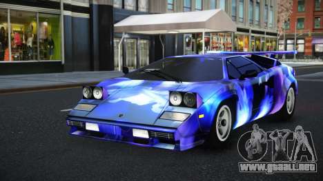 Lamborghini Countach Zamew S8 para GTA 4