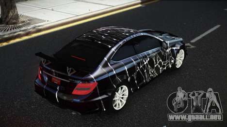 Mercedes-Benz C63 Gajao S2 para GTA 4
