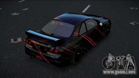 Nissan Skyline R33 GT-R Baslly S1 para GTA 4