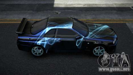Nissan Skyline R34 Jashra S5 para GTA 4