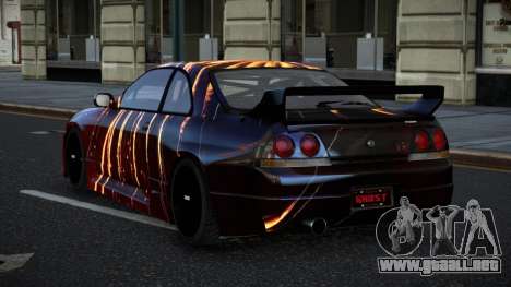 Nissan Skyline R33 GT-R Baslly S12 para GTA 4