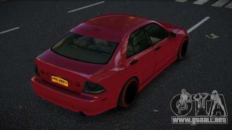 Lexus IS300 Tatfase para GTA 4