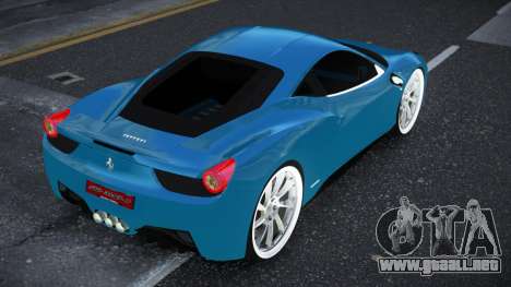 Ferrari 458 Gile para GTA 4