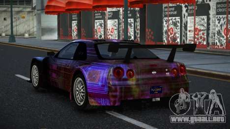 Nissan Skyline R34 Japhli S3 para GTA 4